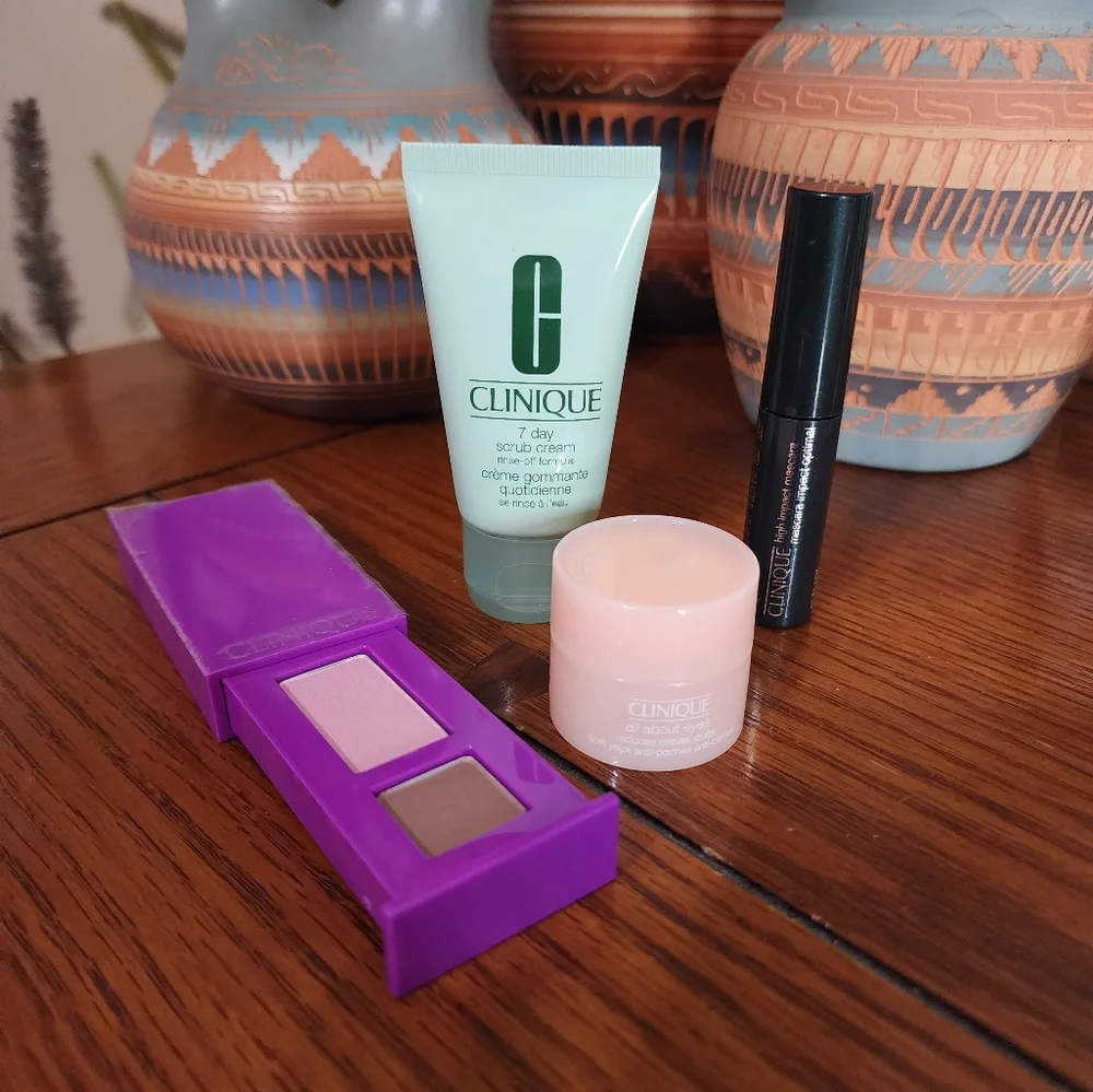 Clinique Mini Four-Piece Eyes Set NWOT